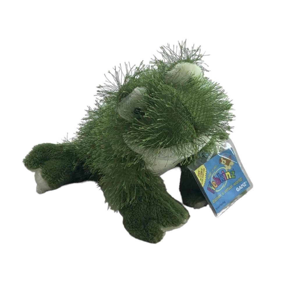 Ganz Webkinz Frog Stuffed Animal Plush Toy NWT Has Code 9" Retired